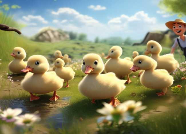 鹅的儿童故事全文，关于鹅的幼儿故事
