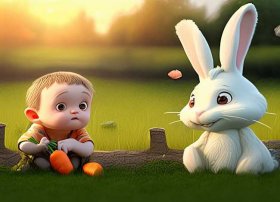 守株待兔儿童寓言故事、守株待兔秒懂少儿 秒懂少儿寓言故事