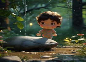 儿童童话故事睡前故事水滴石穿 - 水滴石穿少儿故事