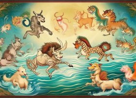 十二生肖的来源故事视频，十二生肖的来源故事视频完整版