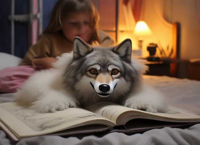 儿童睡前故事披着羊皮的狼简短（披着羊皮的狼幼儿睡前故事）