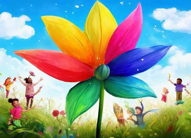 儿童故事七色花3-6岁完整版；幼儿故事七色花绘本