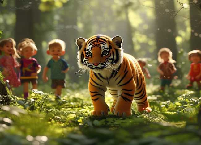 儿童老虎故事完整版 老虎幼儿故事大全文字版