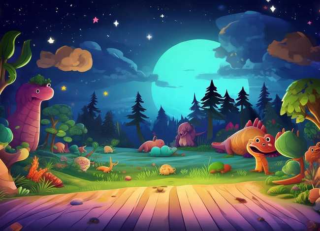 儿童睡前故事 恐龙王国，恐龙睡前故事在线