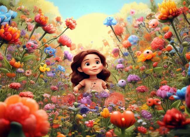 小花的绘本故事；小花的绘本故事内容