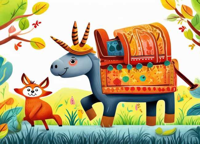 寓言故事儿童画图片（寓言故事画图片大全 简单）