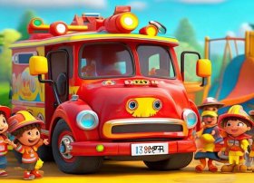 幼儿消防车的故事、幼儿消防车的故事大全