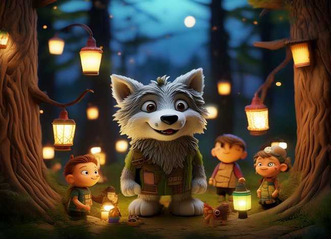 大灰狼儿童视频故事，大灰狼视频故事视频