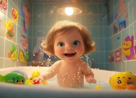 儿童洗澡故事书（有关洗澡的幼儿故事）