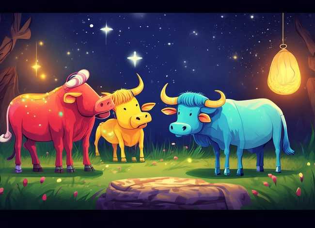 儿童睡前故事三头公牛上集 睡前故事 第19集 三头公牛