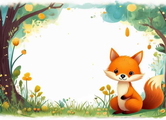 寓言故事儿童画简单漂亮 - 寓言故事简单又漂亮的画