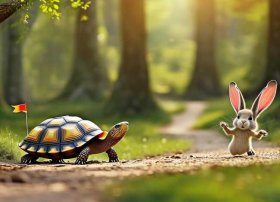 儿童故事龟兔赛跑故事寓意、龟兔赛跑故事的寓意