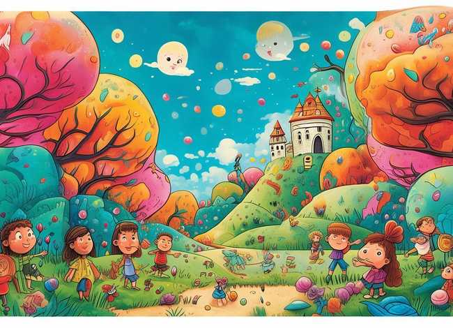 儿童故事优秀作品美术 儿童故事题材美术作品