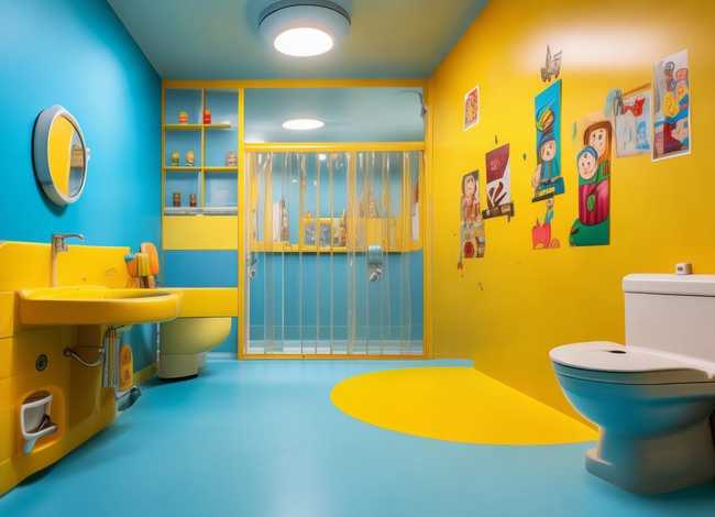 儿童卫生间标识、儿童卫生间尺寸标准
