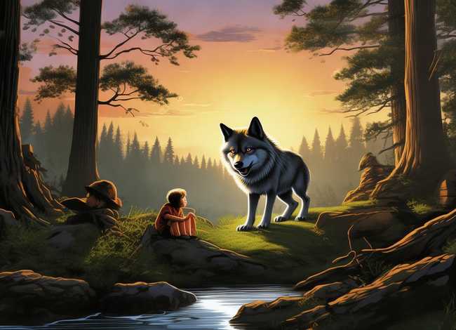 睡前故事狼来了文字版、睡前小故事狼来了