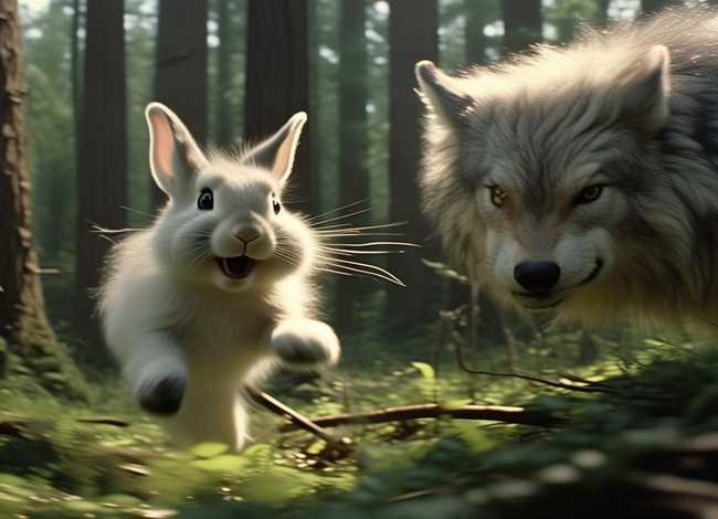 大灰狼和小兔子故事 大灰狼和小兔子故事内容