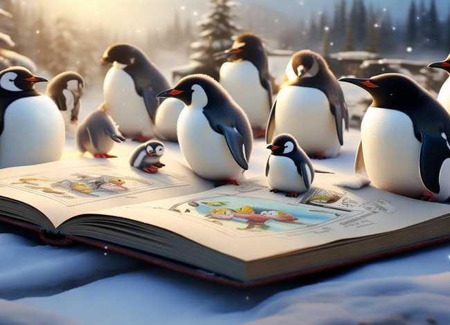 企鹅小故事 绘本、企鹅小故事 绘本图片