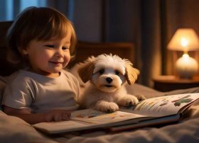 小狗的儿童睡前故事；小狗狗的故事睡前