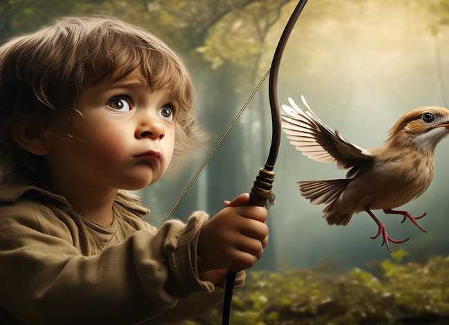 儿童惊弓的故事；关于惊弓之鸟的故事有哪些