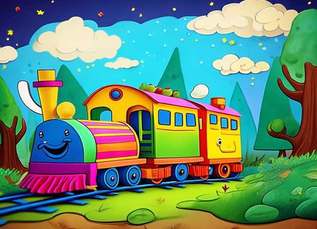 儿童火车故事绘本、关于火车绘本故事