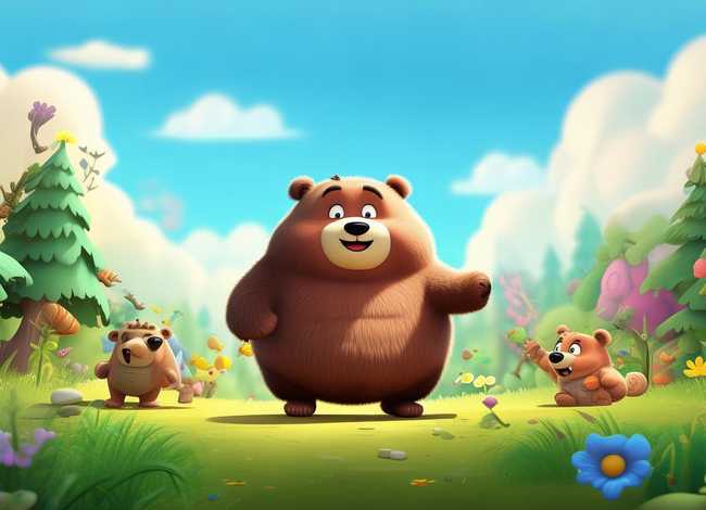 熊二儿童故事视频 儿童动画片熊二