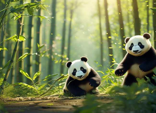 儿童故事熊猫视频（小熊猫故事视频）