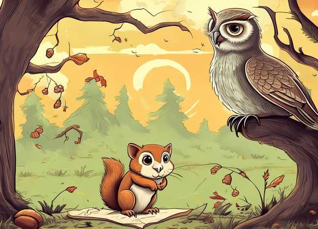 寓言故事创意画简单版 - 寓言故事创意画简单版图片