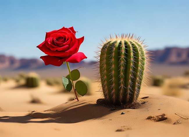 玫瑰花与仙人掌的故事;玫瑰花与仙人掌的故事简介 玫瑰花与仙人掌的故事;玫瑰花与仙人掌的故事简介