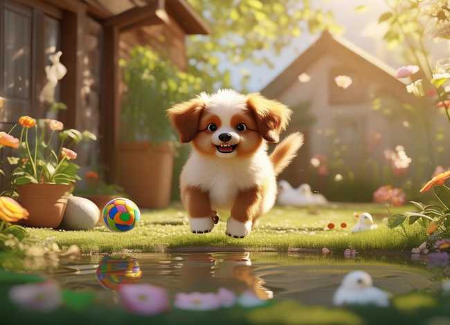 小狗的故事儿童简短，小狗的故事短篇