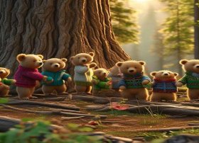 小熊故事全集1—3281，小熊故事全集1—925章十个小年