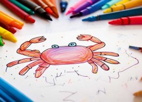 儿童螃蟹简笔画（儿童螃蟹简笔画步骤）