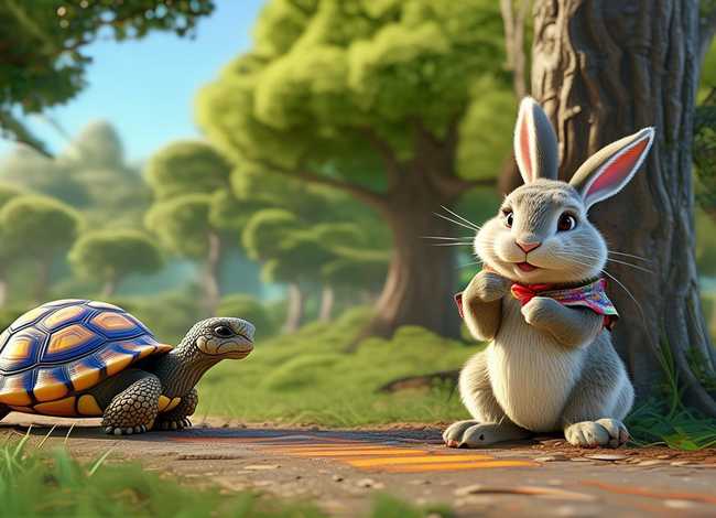 新编儿童故事龟兔赛跑自己编;自编龟兔赛跑的故事 新编儿童故事龟兔赛跑自己编;自编龟兔赛跑的故事