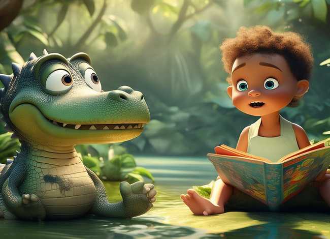 鳄鱼故事绘本 鳄鱼的绘本故事视频