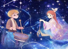 儿童故事牛郎织女连续播放100首，少儿故事牛郎织女的故事