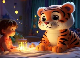 老虎花点点儿童故事（老虎花点点睡前故事）