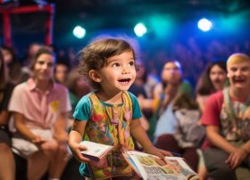 小孩上台讲故事、小孩上台讲故事怎么说