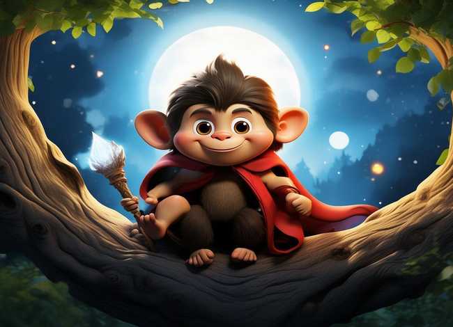 孙悟空的故事睡前故事文字，孙悟空的故事睡前故事文字图片