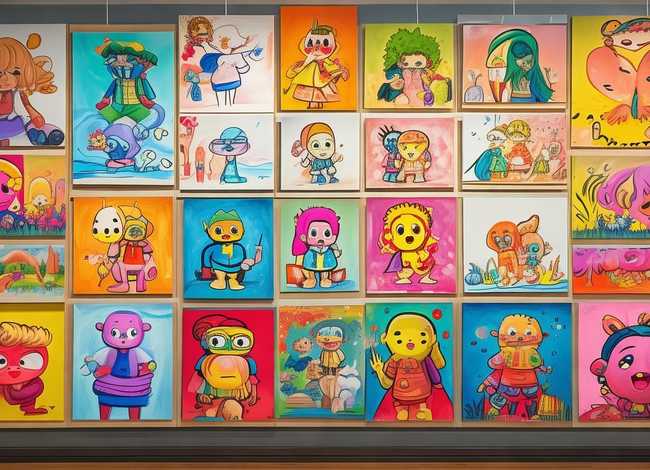 儿童动漫绘画作品展,儿童动漫绘画作品简单漂亮 儿童动漫绘画作品展,儿童动漫绘画作品简单漂亮