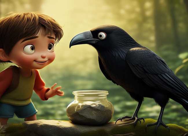 乌鸦喝水的故事完整版儿童;乌鸦喝水的故事完整版长篇 乌鸦喝水的故事完整版儿童;乌鸦喝水的故事完整版长篇