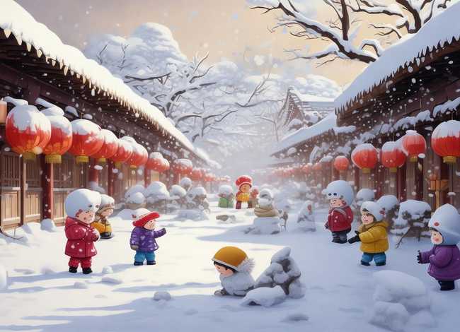 古诗 儿童 雪，雪的古诗幼儿园