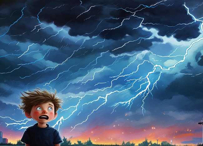闪电和雷的小学生故事;闪电和雷的小学生故事图片 闪电和雷的小学生故事;闪电和雷的小学生故事图片