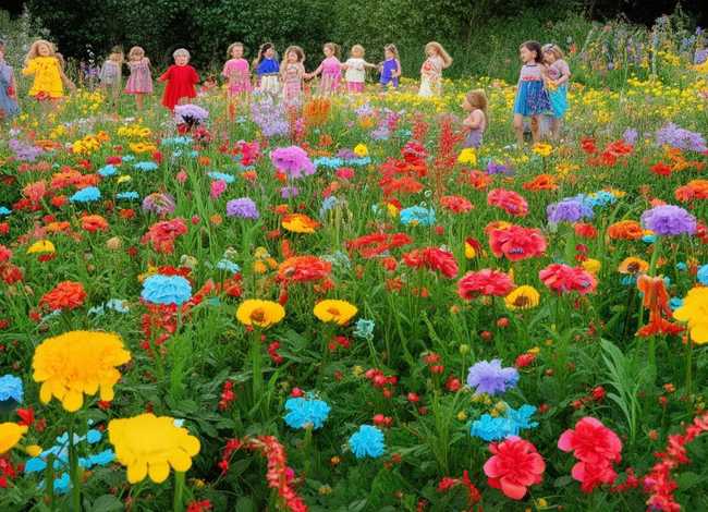 关于花的儿童诗；关于花的儿童歌