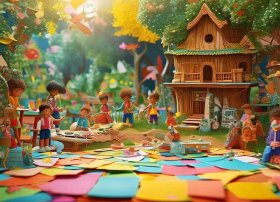 幼儿手工故事绘本模板 - 幼儿手工故事绘本模板大全