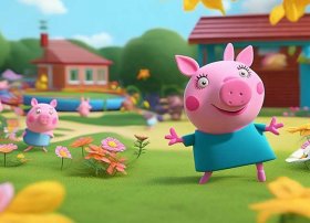 小猪佩奇第一季儿童动画片；小猪佩奇第一季儿童动画片中文版
