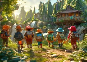 儿童探险故事 - 探险幼儿故事