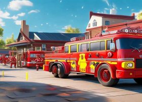 消防车的故事完整版儿童动画视频（我要看消防车的故事动画片）