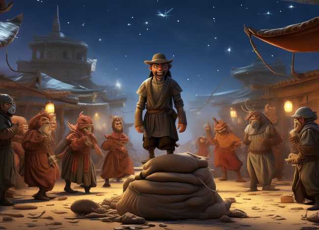 阿里巴巴与40大盗儿童故事系列（阿里巴巴与40大盗的故事简介）