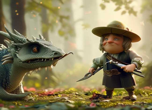 勇敢的小裁缝儿童故事、勇敢的小裁缝幼儿故事