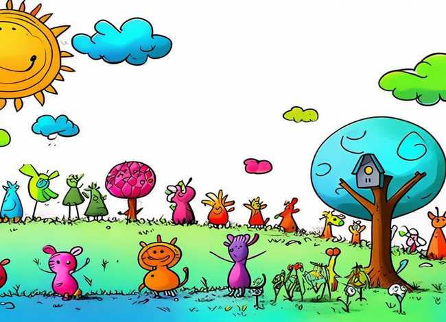 故事儿童画简笔画 - 故事画的简笔画 故事儿童画简笔画 - 故事画的简笔画