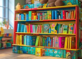 儿童书柜格子设计图片大全 儿童书柜格子设计图片大全集